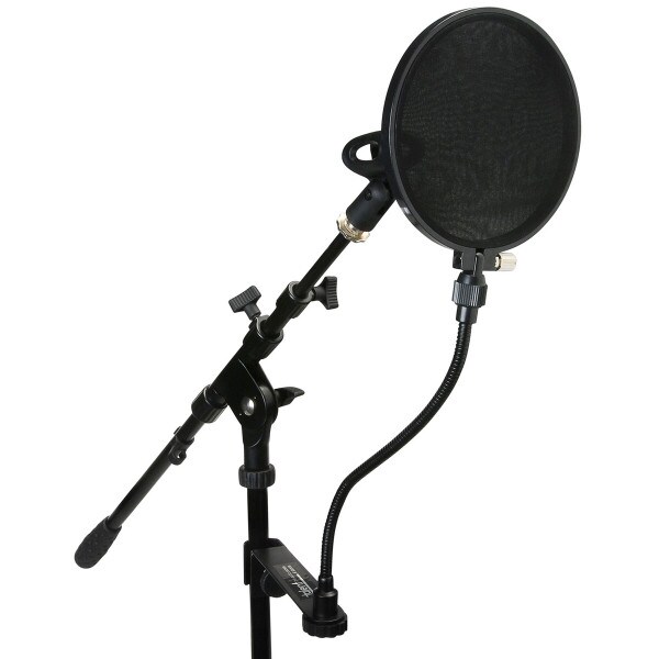 Main product image for Talent PF-1 Clamp-On Microphone Pop Filter 6" dia. 233-046